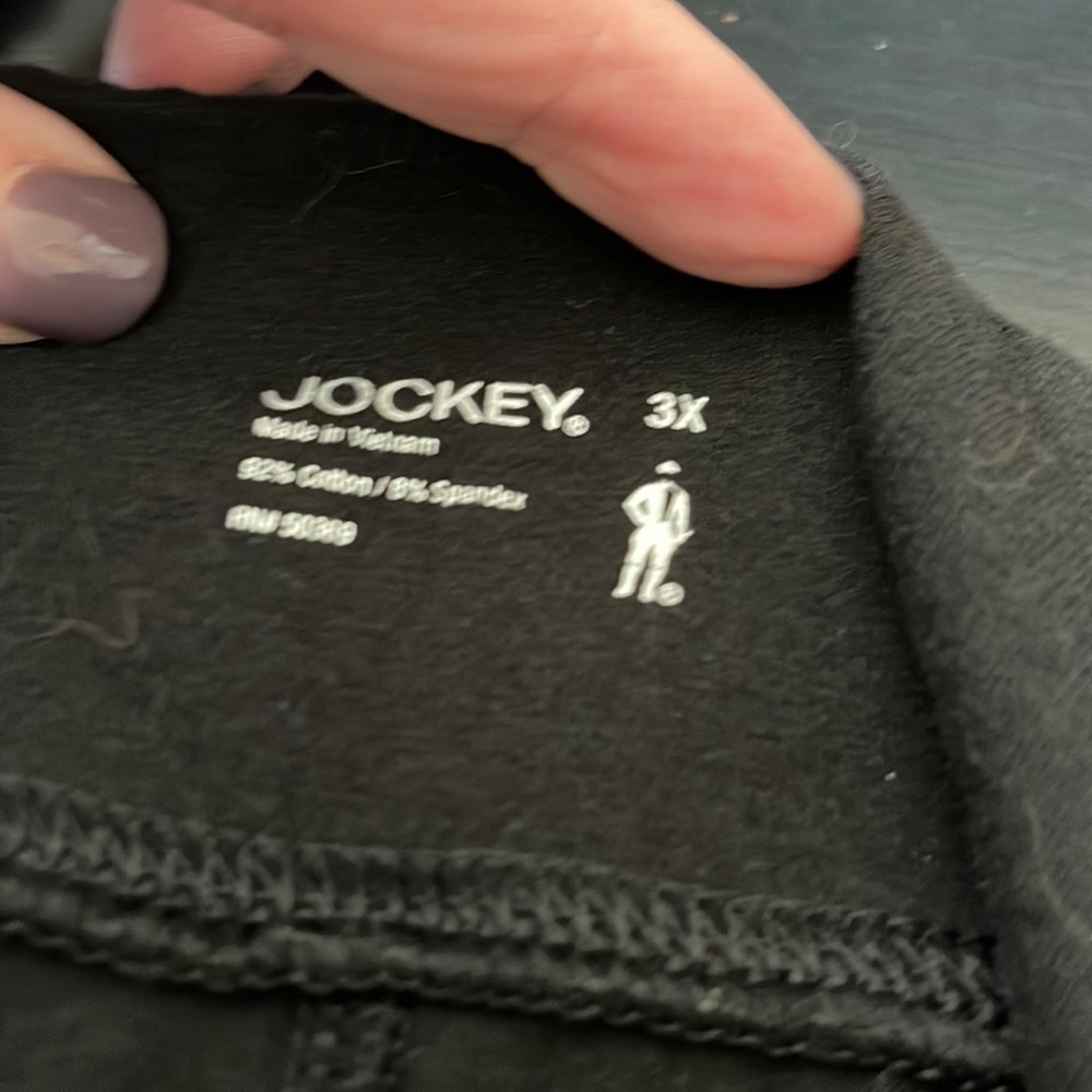 Black jockey Capri thinner sweat pant